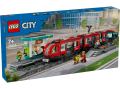 KLOCKI LEGO 60423 Tramwaj miejski ze stacją Z SERII LEGO City