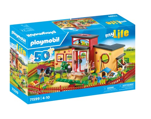PLAYMOBIL 71599 Hotel dla zwierząt "Łapka"