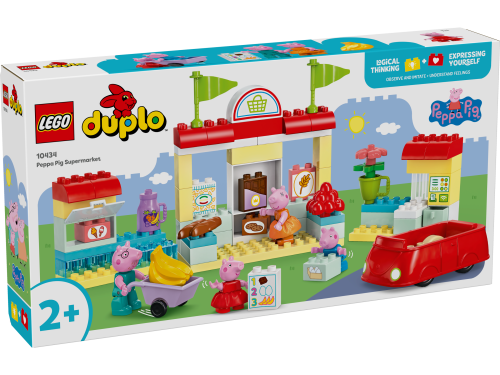 KLOCKI LEGO 10434 Peppa i supermarket Z SERII LEGO Duplo