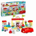 KLOCKI LEGO 10434 Peppa i supermarket Z SERII LEGO Duplo