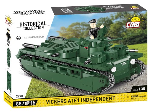 KLOCKI COBI 2990 VICKERS A1E1 INDEPENDENT