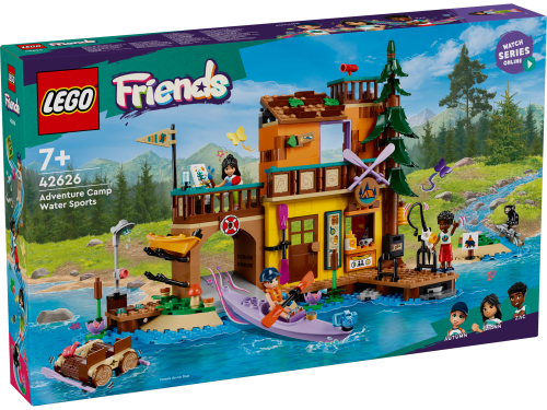 KLOCKI LEGO 42626 Sporty wodne na obozie kemping Z SERII LEGO Friends