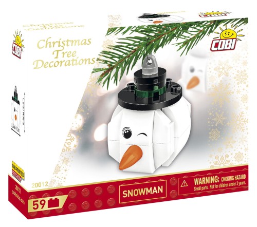 KLOCKI COBI 20012 CHRISTMAS DECOR. SNOWMAN