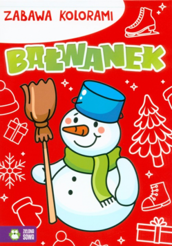KSIĄŻKA 3651 Zabawa kolorami. Bałwanek