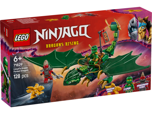 KLOCKI LEGO 71829 Zielony leśny smok Lloyda Z SERII LEGO Ninjago
