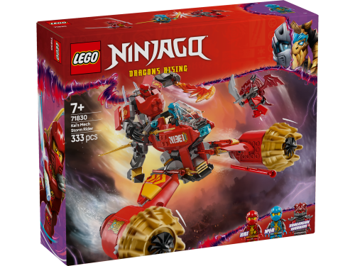 KLOCKI LEGO 71830 Burzowy jeździec-mech Kaia Z SERII LEGO Ninjago