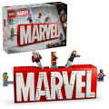 KLOCKI LEGO 76313 Logo MARVEL z minifigurkami Z SERII LEGO Super Heroes