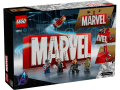 KLOCKI LEGO 76313 Logo MARVEL z minifigurkami Z SERII LEGO Super Heroes
