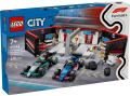 KLOCKI LEGO 60444 F1 Garaż i bolidy Mercedes-AMG i Alpine Z SERII LEGO City