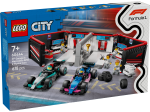 KLOCKI LEGO 60444 F1 Garaż i bolidy      Mercedes-AMG i Alpine Z SERII LEGO City