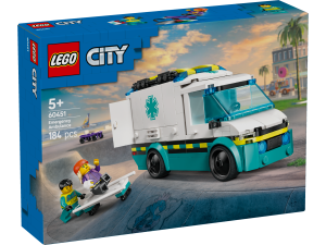 KLOCKI LEGO 60451 Karetka pogotowia Z    SERII LEGO CITY