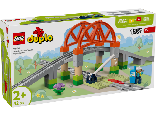 KLOCKI LEGO 10426 Most i tory kolejowe Z SERII LEGO Duplo