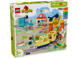 KLOCKI LEGO 10428 Duży interaktywny pociąg miejski Z SERII LEGO Duplo