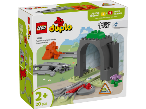 KLOCKI LEGO 10425 Tunel i tory kolejowe Z SERII LEGO Duplo