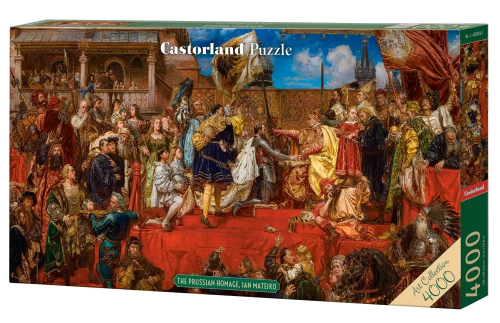 Castorland 0386 Puzzle 4000 The Prussian Homage Jan Matejko