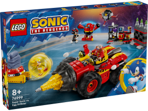 KLOCKI LEGO 76999 Super Sonic kontra Egg Drillster Z SERII LEGO Sonic