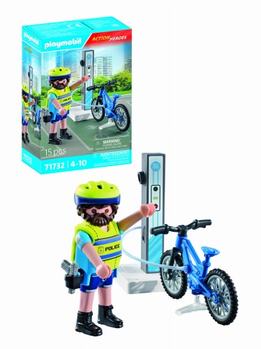 PLAYMOBIL 71732 Rowerowy patrol policji