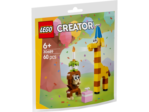 KLOCKI LEGO 30689 Urodzinowe zwierzaki Z SERII LEGO Creator
