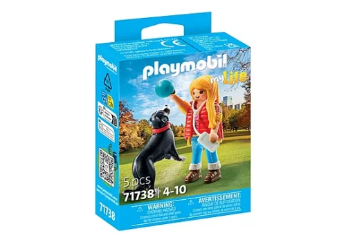 PLAYMOBIL 71738 Dziewczynka z psem pasterskim