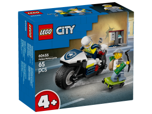 KLOCKI LEGO 60455 Pościg na motocyklu    policyjnym Z SERII LEGO City