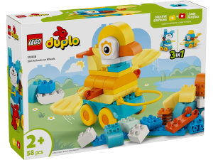 KLOCKI LEGO 10448 3w1 zwierzątka na kółkach Z SERII LEGO Duplo