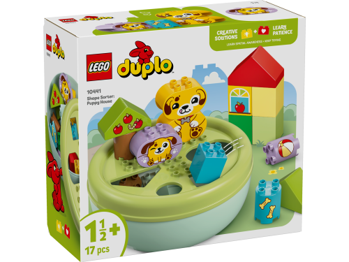 KLOCKI LEGO 10441 Sorter kształtów: dom szczeniacz Z SERII LEGO Duplo
