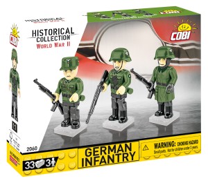 KLOCKI COBI 2060 German Infantry - niemiecka piechota II wojny światowej