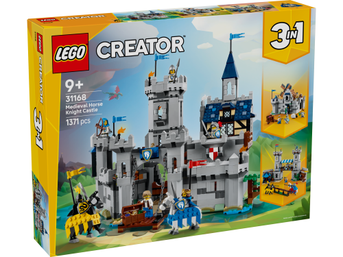KLOCKI LEGO 31168 Średniowieczny zamek rycerzy Z SERII LEGO Creator