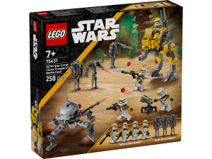KLOCKI LEGO 75431 Zestaw bitewny — żołnierze-klony z 327. korpusu galaktycznego Z SERII LEGO Star Wars