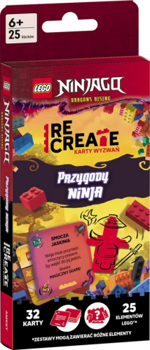 LEGO 6249 Lego Recreate. Karty Wyzwań. Przygody ninja
