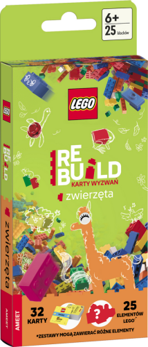 LEGO 5228 Lego Recreate. Karty Wyzwań. Zwierzęta