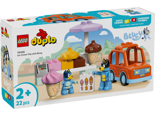 KLOCKI LEGO 10458 Wyprawa po lody z Blue Z SERII LEGO Duplo