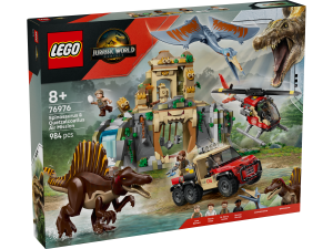 KLOCKI LEGO 76976 Powietrzna misja z kecalkoatlem i spinozaurem Z SERII LEGO JURASSIC WORLD