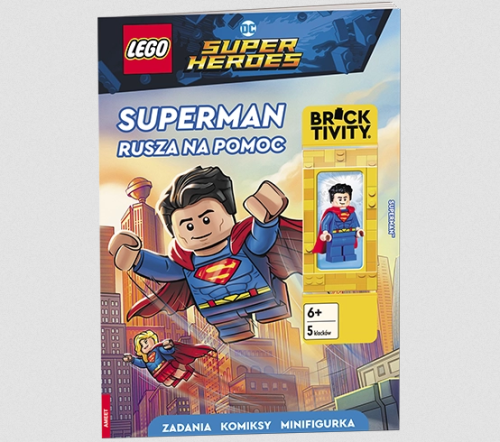 KSIĄŻKA 6546 Lego DC Super Heroes. Superman rusza na pomoc