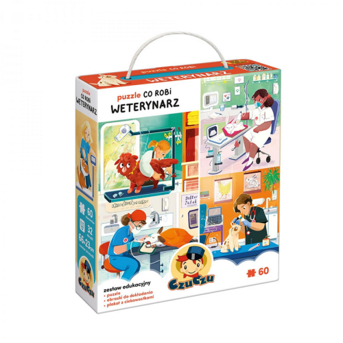 CZUCZU 4072 CzuCzu Puzzle Co robi weterynarz 4+