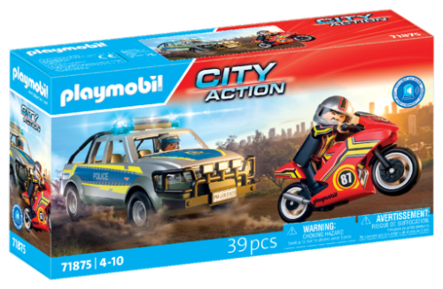 PLAYMOBIL 71875 Pościg policyjnym pick-upem