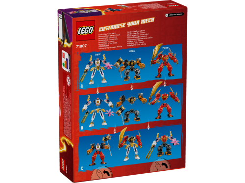 KLOCKI LEGO 71807 Mech żywiołu technologii Sory Z SERII LEGO Ninjago