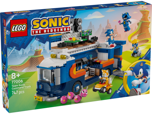 KLOCKI LEGO 77006 Sonic i pojazd do zadań specjalnych Z SERII LEGO Sonic