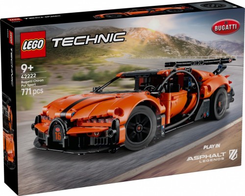 KLOCKI LEGO 42222 Hipersamochód Bugatti Chiron Z SERII LEGO TECHNIC