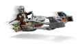 KLOCKI LEGO 75436 Śmigacz Mandalorianina i Grogu Z SERII LEGO Star Wars