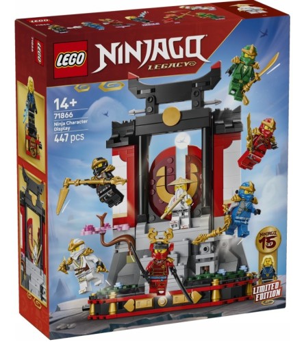 KLOCKI LEGO 71866 Ozdoba z postaciami ninja Z SERII LEGO Ninjago