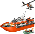 KLOCKI LEGO 60504 Łódź ratunkowa i helikopter Z SERII LEGO City