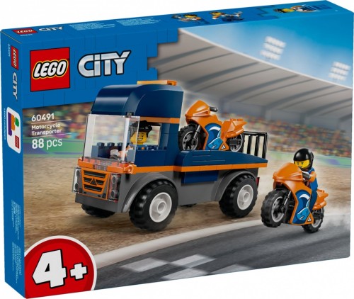 KLOCKI LEGO 60491 Laweta dla motocykli Z SERII LEGO City