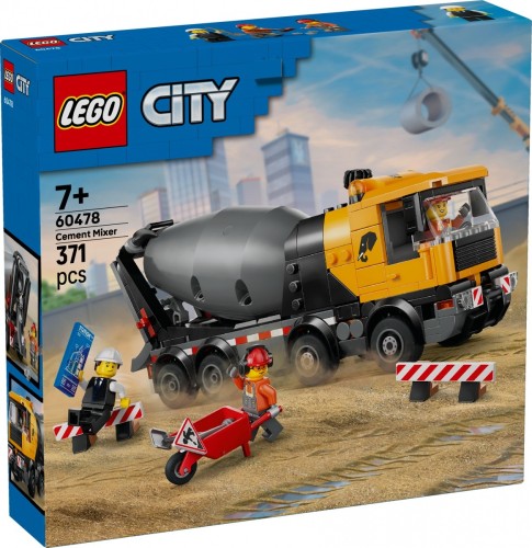 KLOCKI LEGO 60478 Betoniarka Z SERII LEGO City