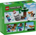 KLOCKI LEGO 21583 Przygoda stevea w tajdze Z SERII LEGO Minecraft