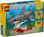 KLOCKI LEGO 31381 Groźny rekin i skrzynia ze skarbem  Z SERII LEGO Creator