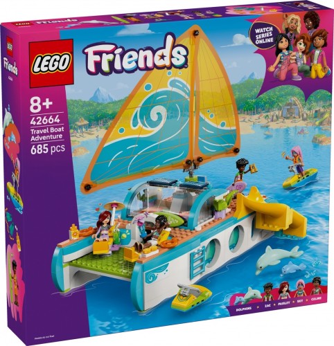 KLOCKI LEGO 42664 Przygoda na łodzi Z SERII LEGO Friends