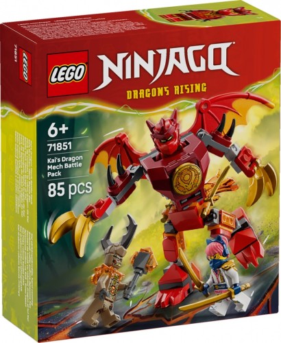 KLOCKI LEGO 71851 Smok-mech Kaia z SERII LEGO Ninjago