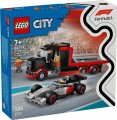 Klocki LEGO 60493 Ciężarówka F1 z bolidem Audi F1 z serii LEGO CITY