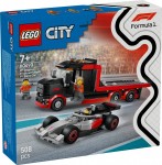 Klocki LEGO 60493 Ciężarówka F1 z bolidem Audi F1 z serii LEGO CITY